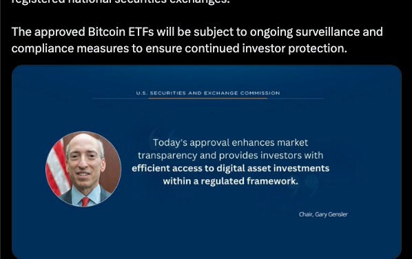 Crypto Alerts Noticias Criptomonedas Hackean cuenta de SEC para anunciar aprobación ETF de Bitcoin