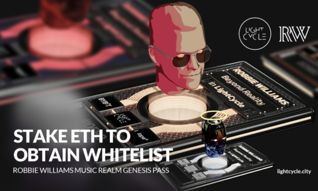 Crypto Gaming Metaverse NFT REVIEW METAVERSE LightCycle Leads the Revolutionary Metaverse Concert: Collaborating with Robbie Williams to Create the Future of Music Experience