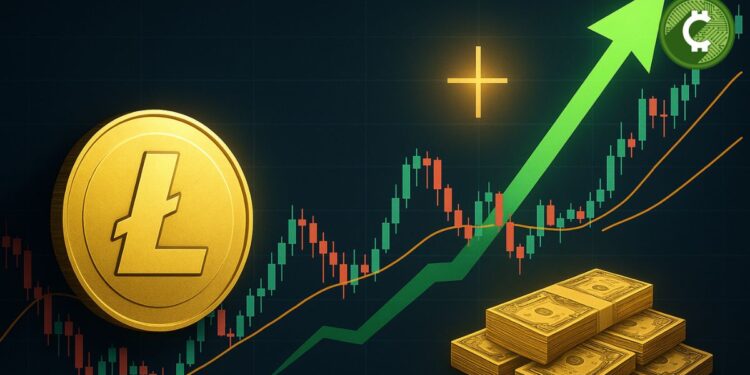 Crypto Alerts Noticias Altcoins Ballenas inyectan $100 millones en Litecoin y el cruce dorado enciende la señal alcista