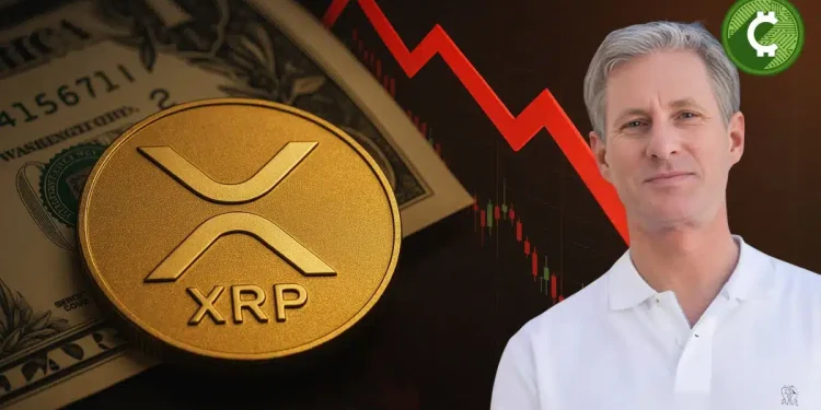 Crypto Alerts Noticias Altcoins Chris Larsen sigue vendiendo XRP mientras el precio se desploma